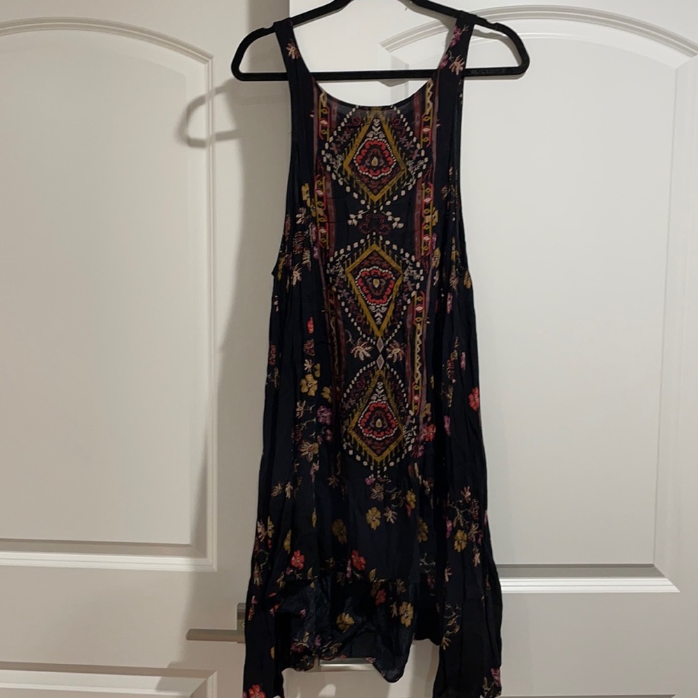 Free People Black Slip Dress